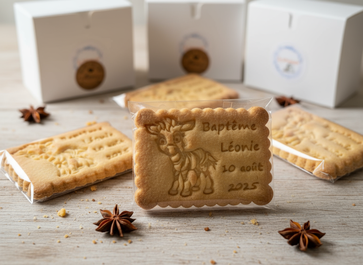Sablés personnalisés anniversaire